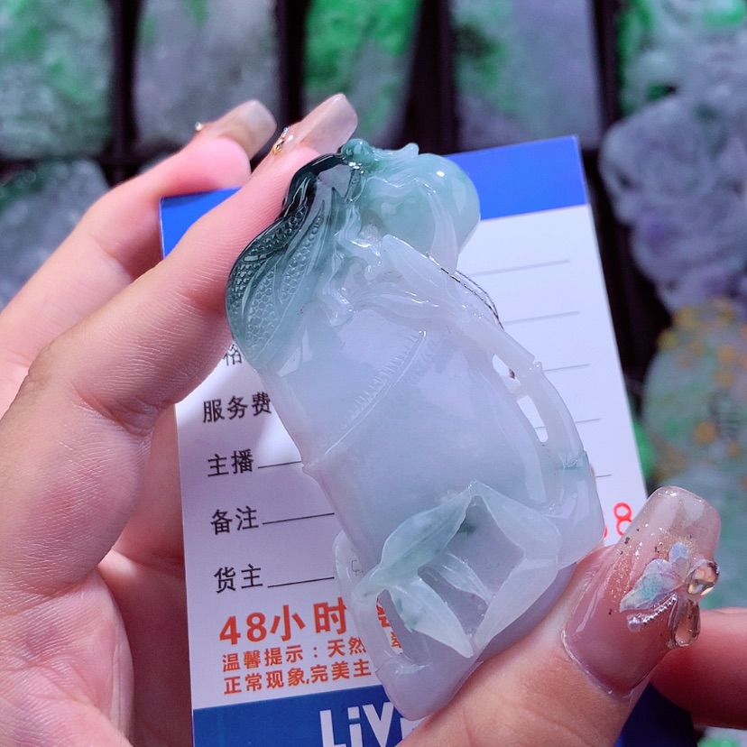 【闪购商品】翡翠颈饰未镶嵌挂件