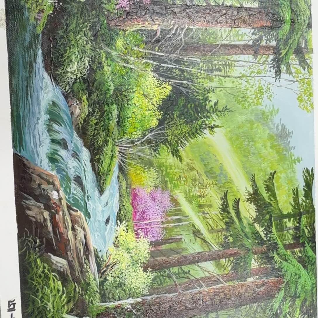 油画在干嘛了啊我