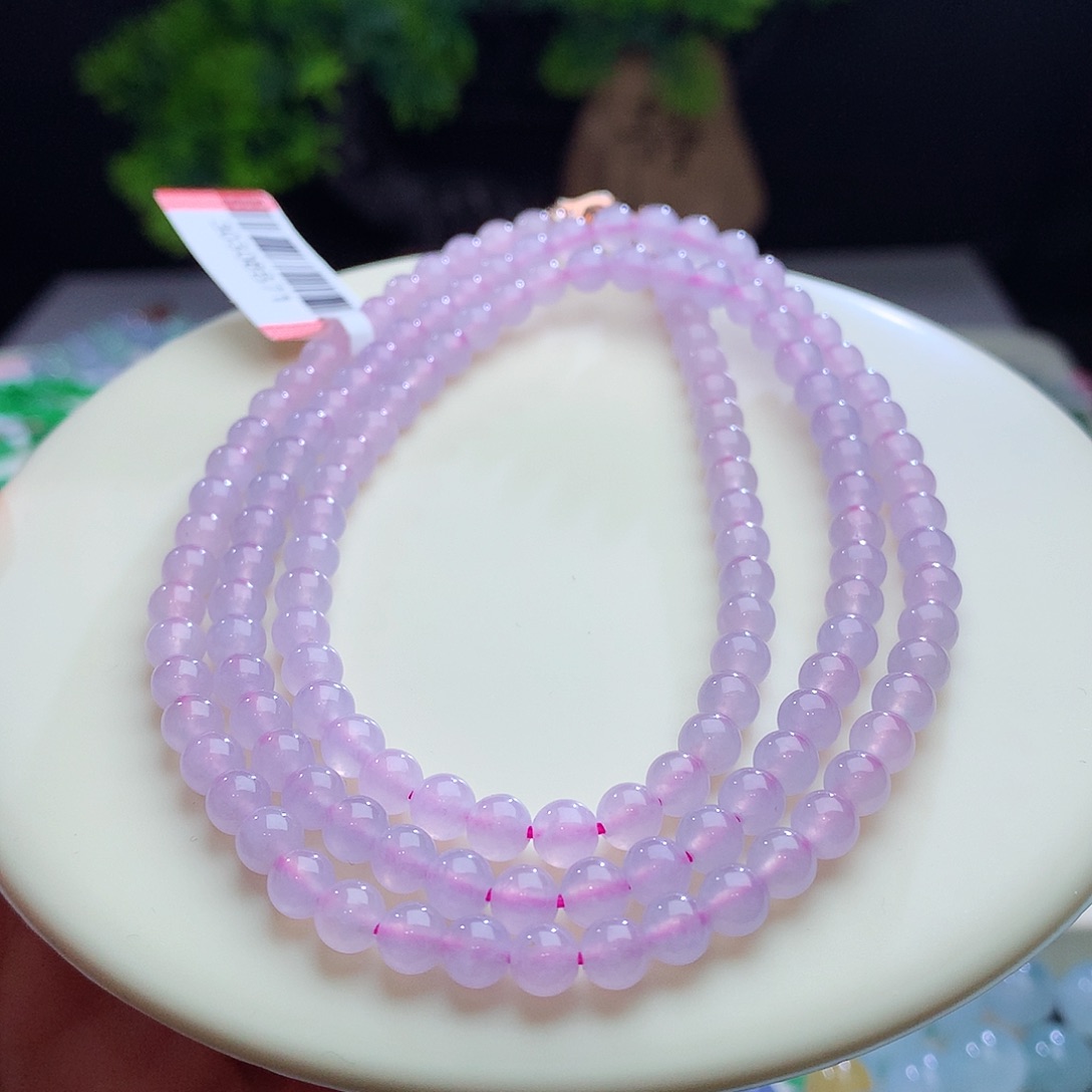 项链未镶嵌翡翠卡5mm