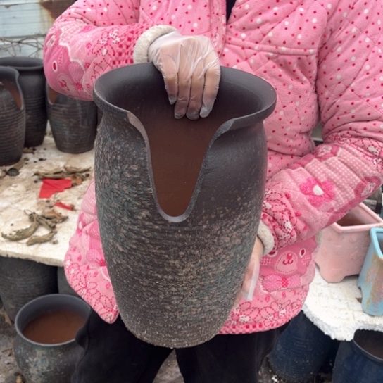 红陶口21高34正品