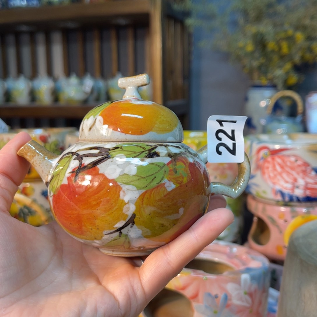 杯素浅陶瓷手工手绘