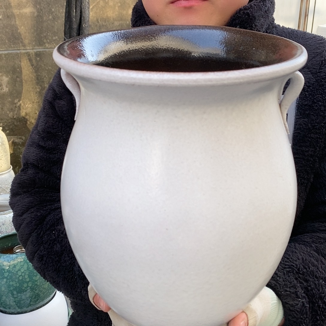 紫砂花盆口20高27福利