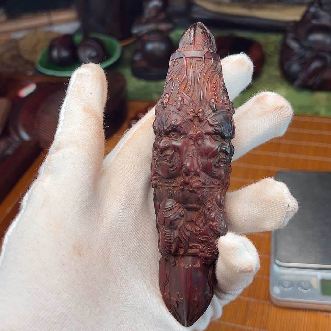 檀香紫檀（小叶紫檀）降魔杵