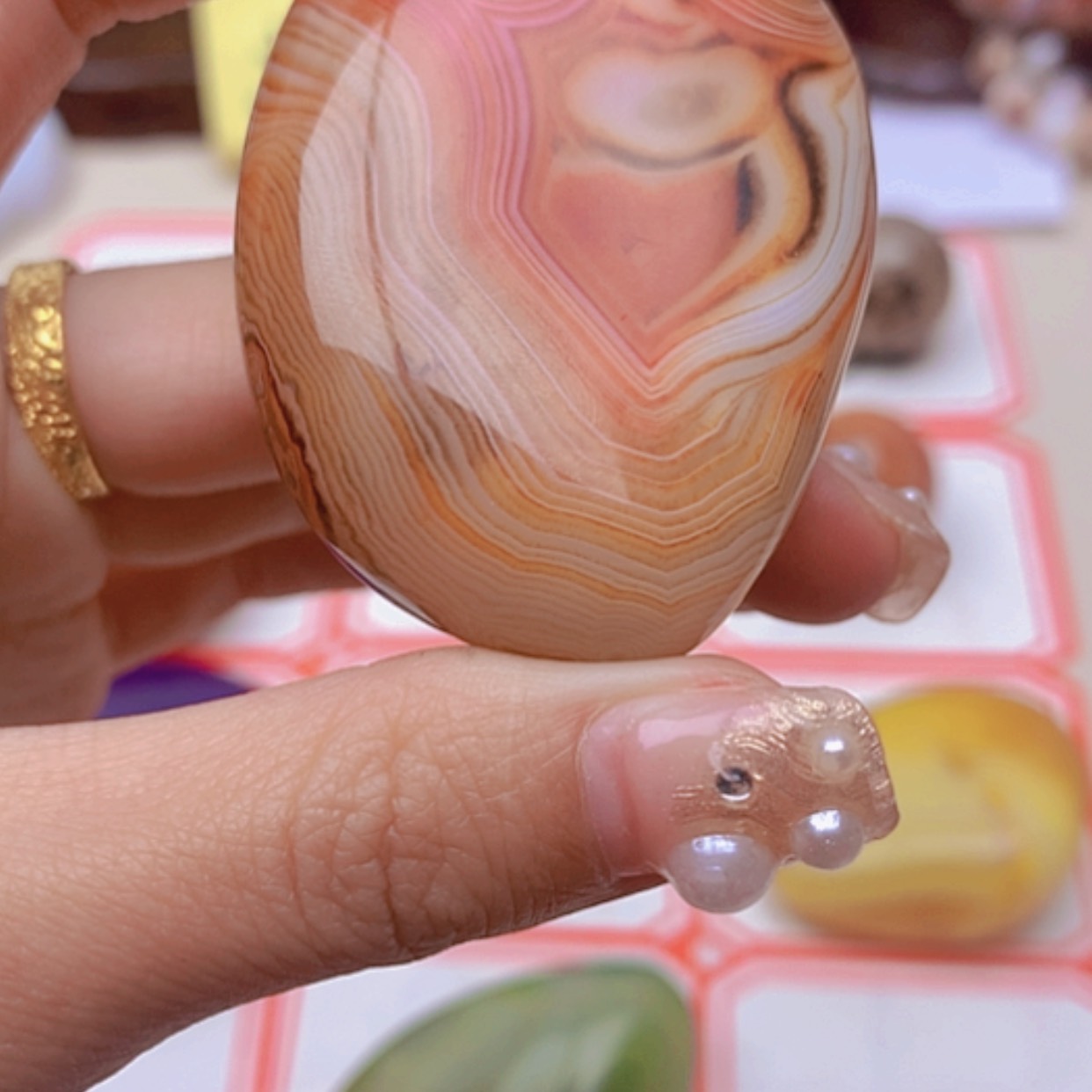 【闪购商品】玛瑙/玉髓珠宝奇石未镶嵌因****晶