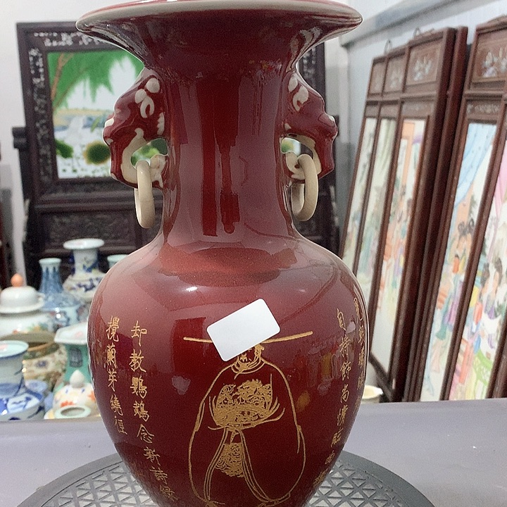 摆件陶博古架陶瓷摆件