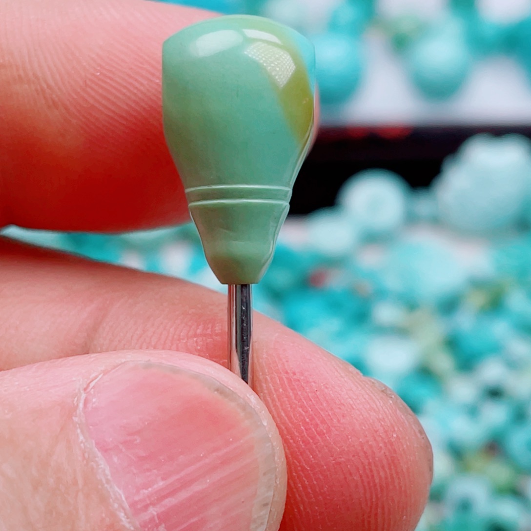 绿松石未镶嵌吊坠(不含链)