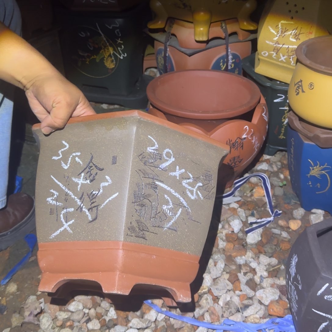 紫砂花盆紫砂花盆花盆盆景盆栽