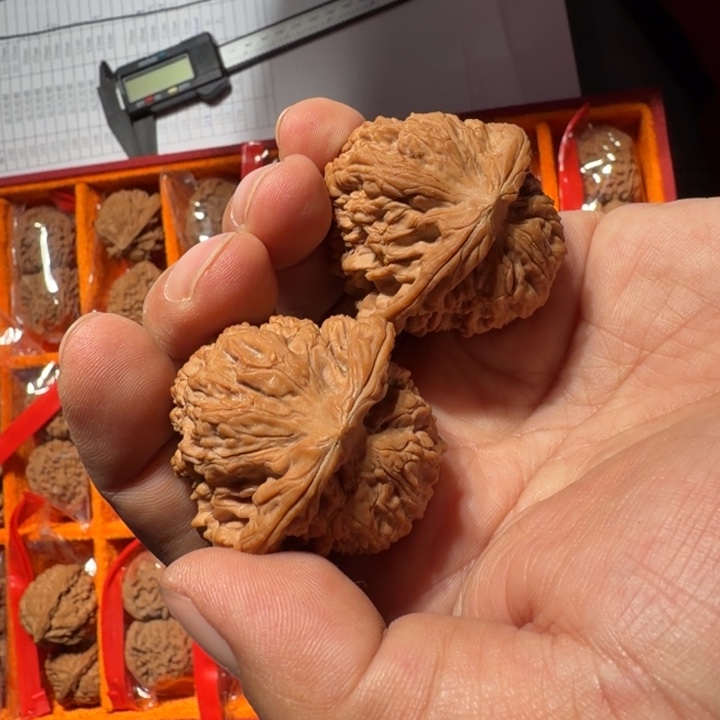 文玩核桃把件1002号全品南疆石41-43mm