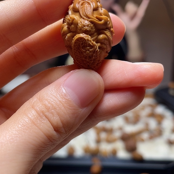橄榄核手串/手链关公