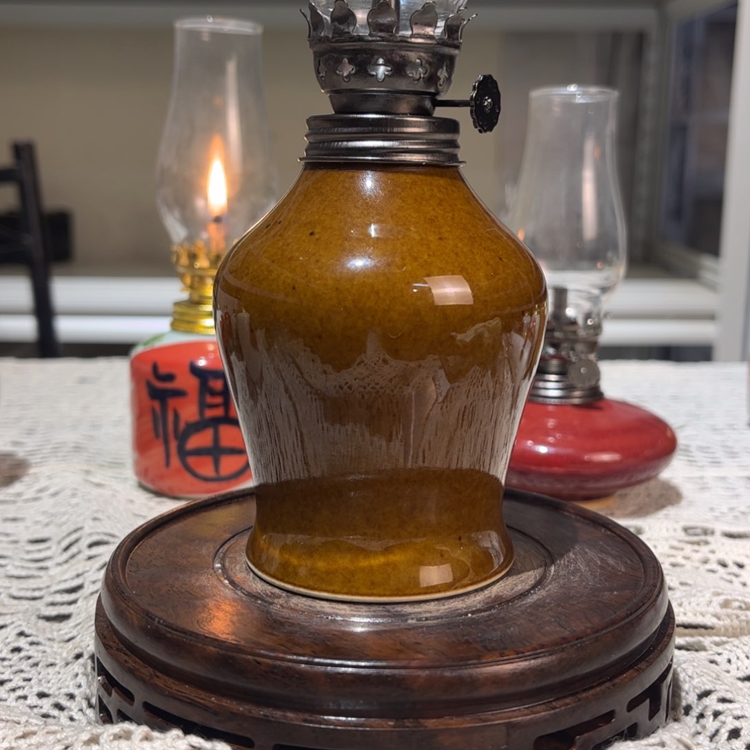 摆件景德镇陶瓷香薰灯