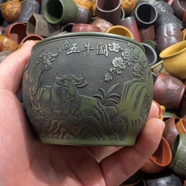 茶杯紫砂全手工制作工艺