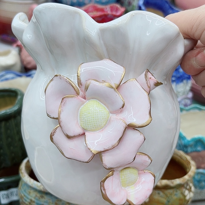 多肉绿植陶瓷花盆