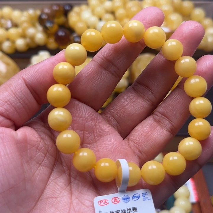 琥珀未镶嵌珠宝奇石M158号10+鸡油光