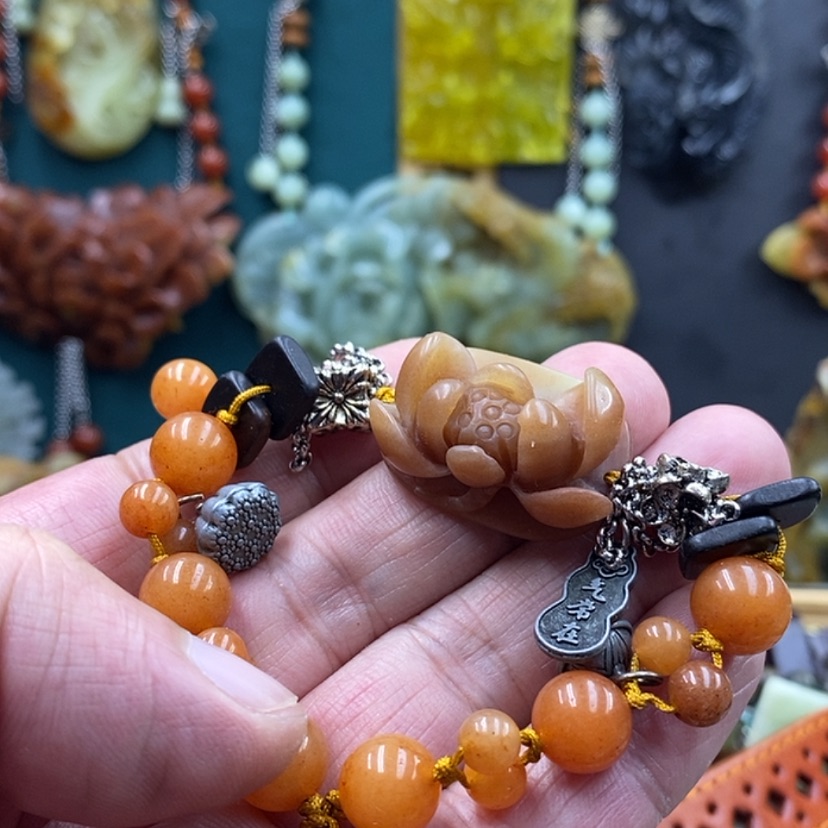 【闪购商品】未镶嵌岫玉手牌