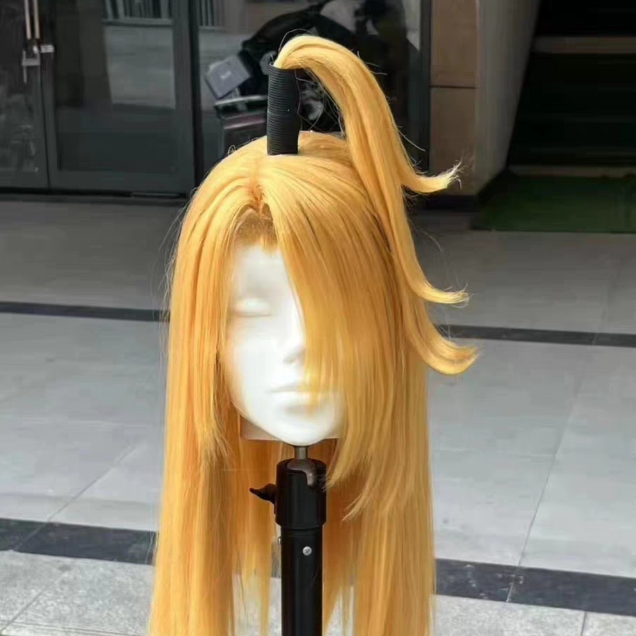 反翘款迪达拉现货假发（学员作品）