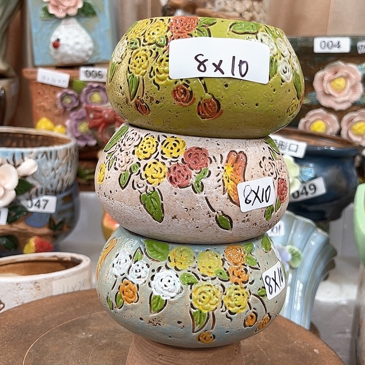 红陶粗陶花盆粗陶花盆