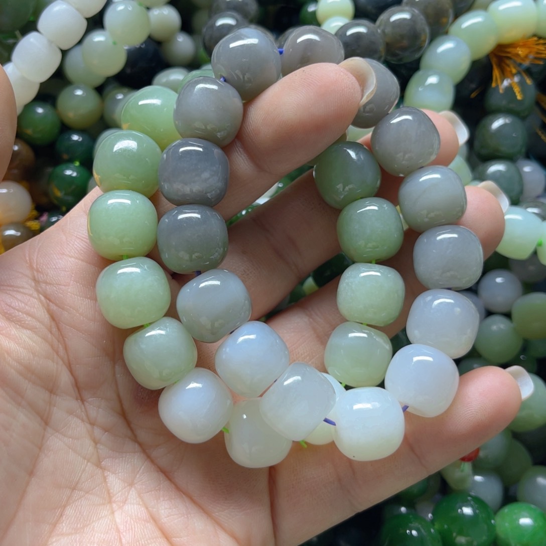 和田玉手链未镶嵌