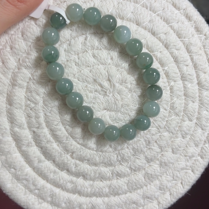 翡翠未镶嵌颈饰翡翠天然A货手串