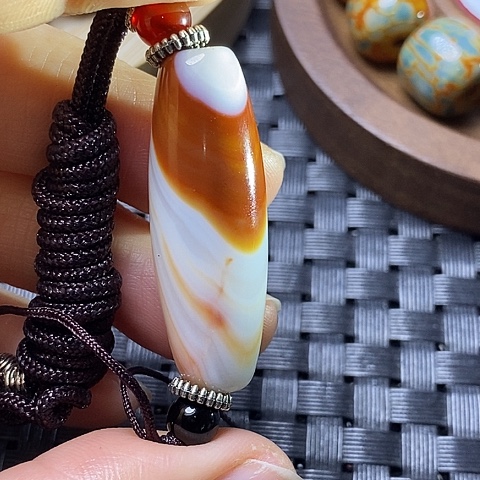 未镶嵌颈饰玛瑙/玉髓风*渐