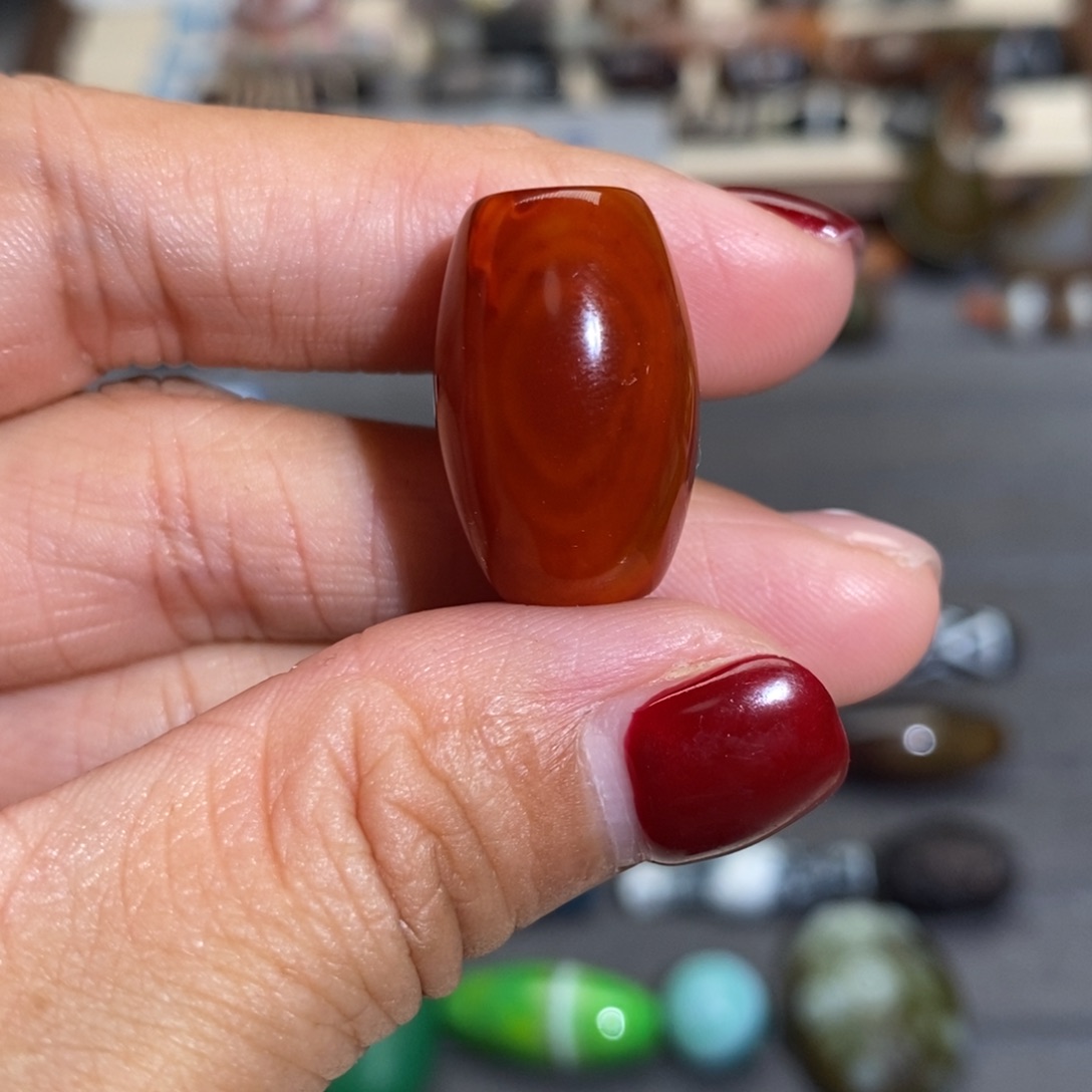 不***羊玛瑙/玉髓合金手链