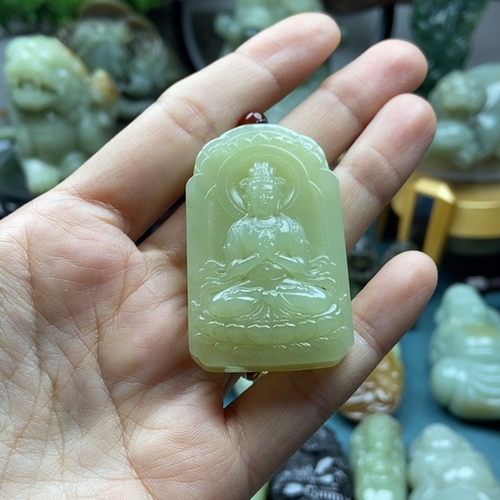 和田玉挂件未镶嵌