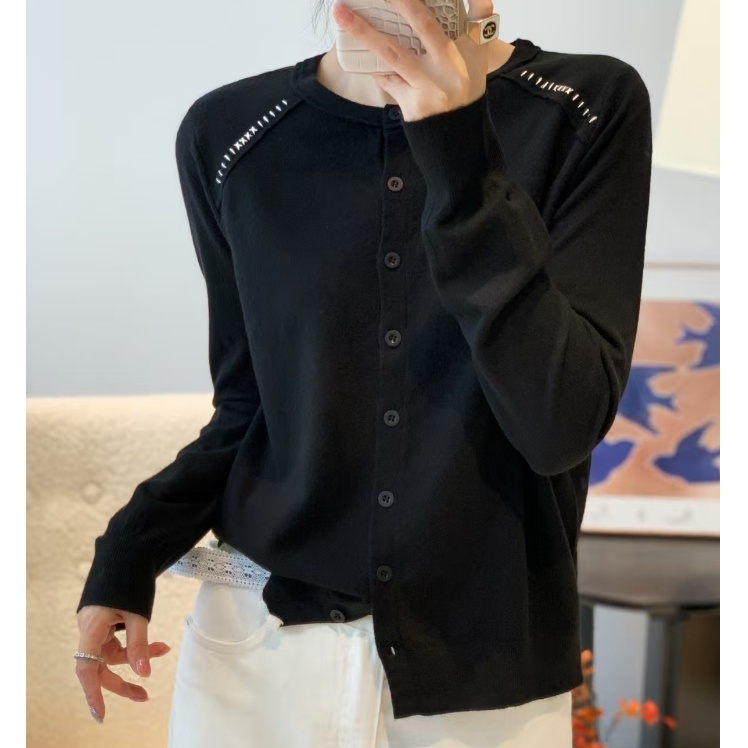 【南油玲姐】3色长袖打底针织衫1665#