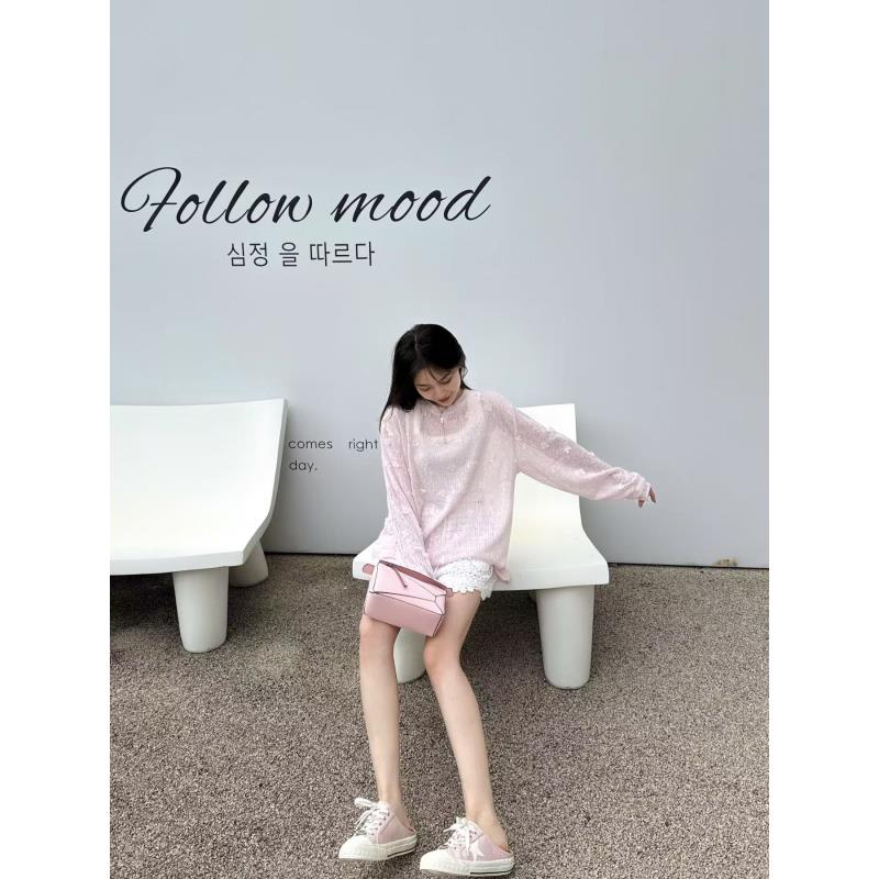 BETTER JOELAY-【灵动轻盈】针织毛衣针织衫圆领温柔韩版ZZ3808