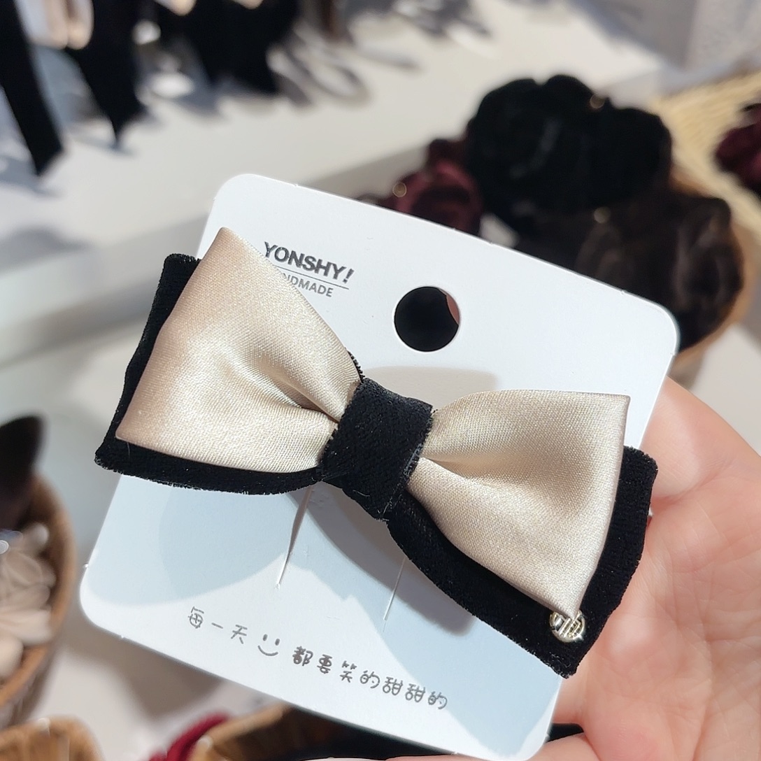 布艺铁合金发饰发夹