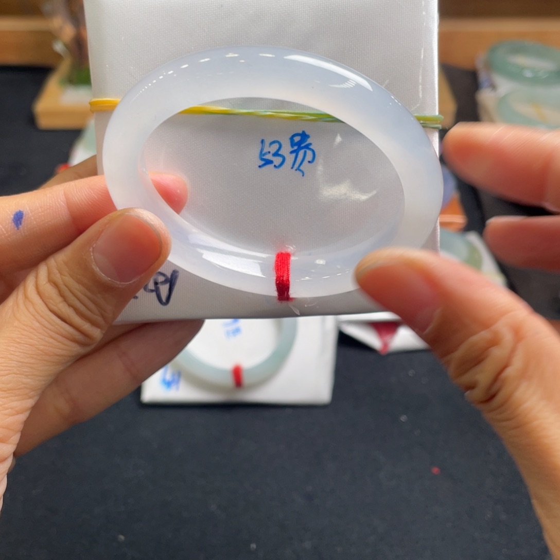 翡翠手镯未镶嵌53贵妃天然翡翠A货