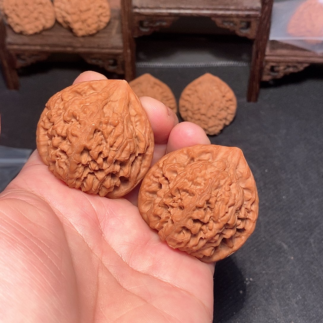 吊坠文玩核桃49尺，官帽