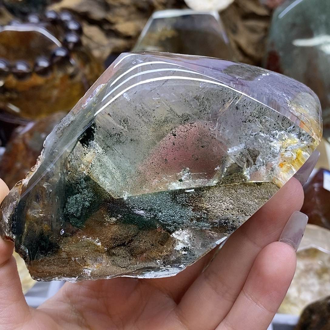 水晶水晶原石未镶嵌
