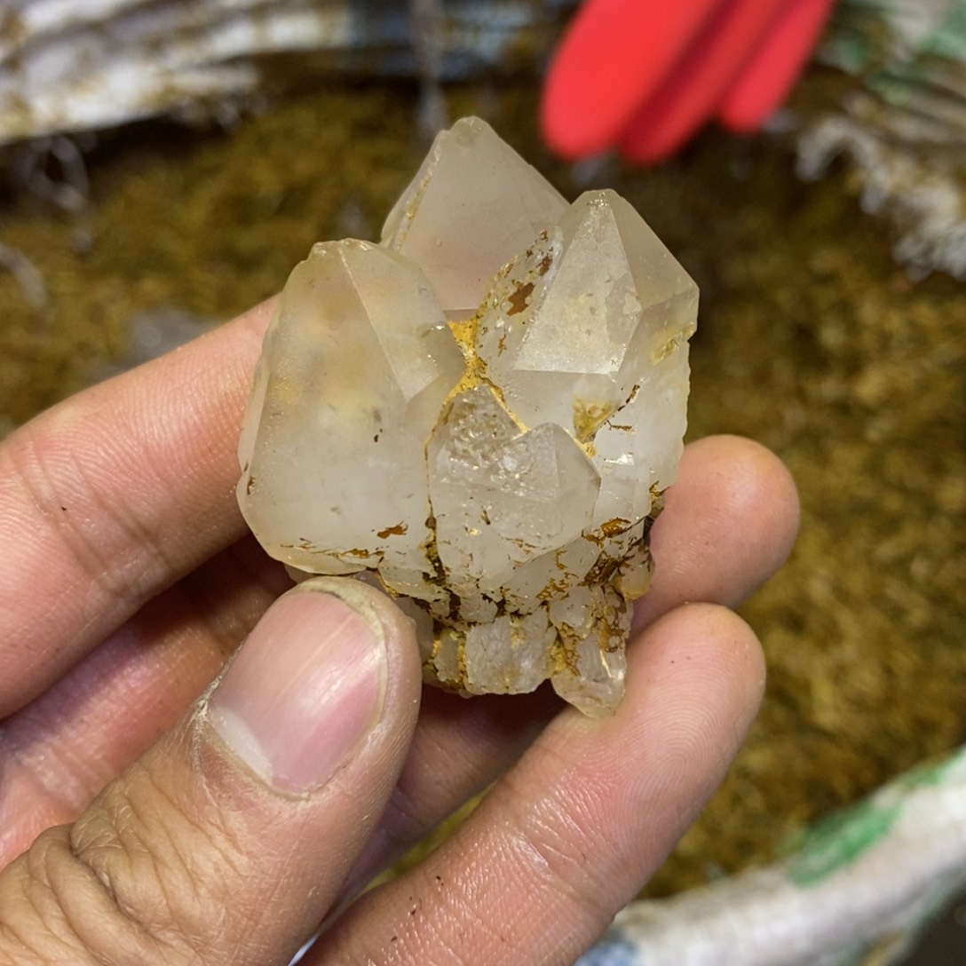 水晶水晶原石摆件未镶嵌