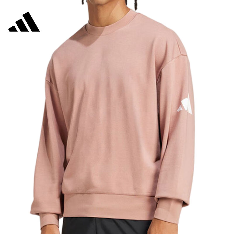 adidas阿迪达斯男子M SWT FT针织无帽卫衣JF3579