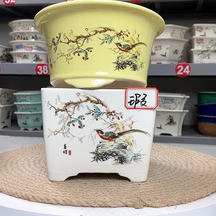 紫砂花盆紫砂花盆