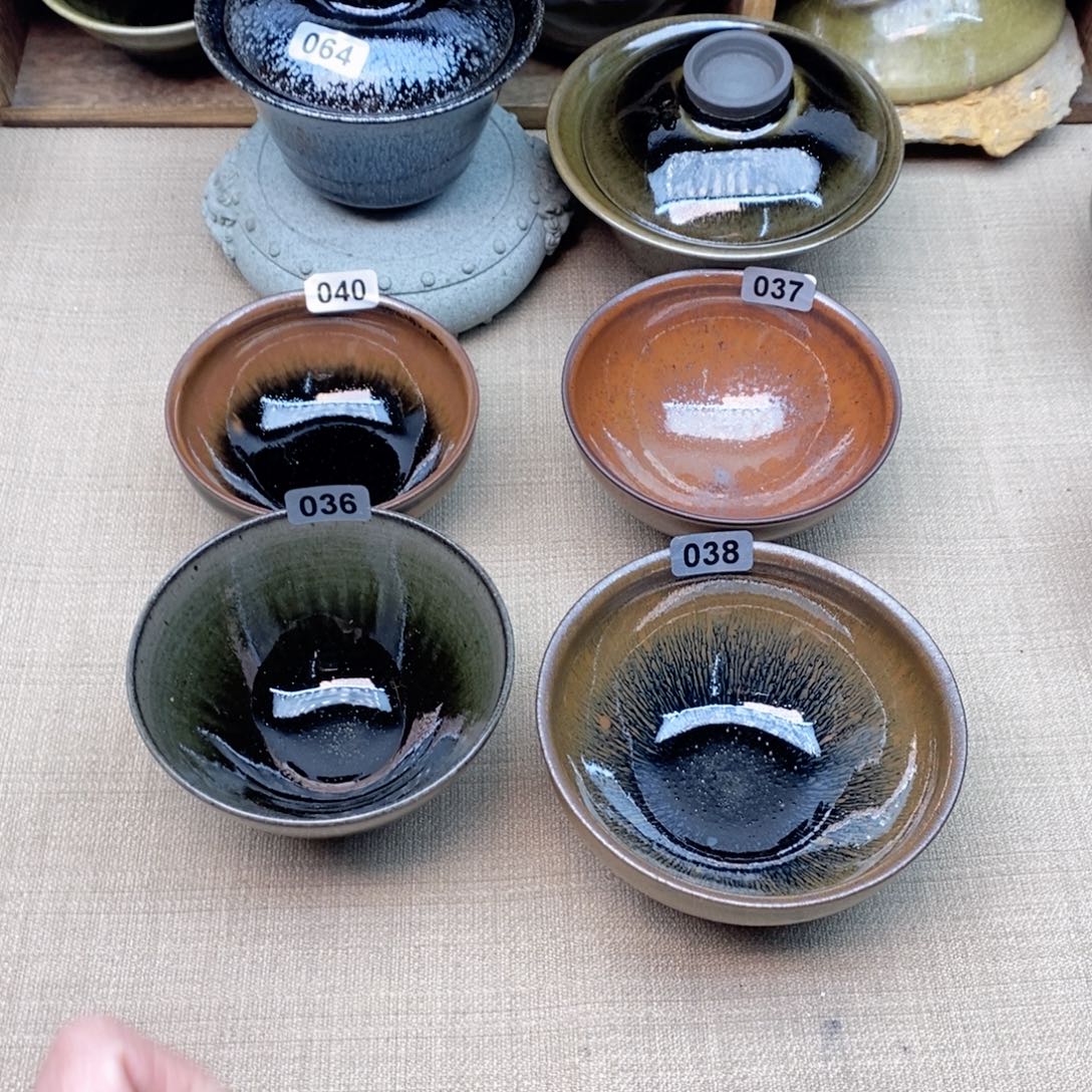 杰***生茶盏建盏主人杯漂亮999