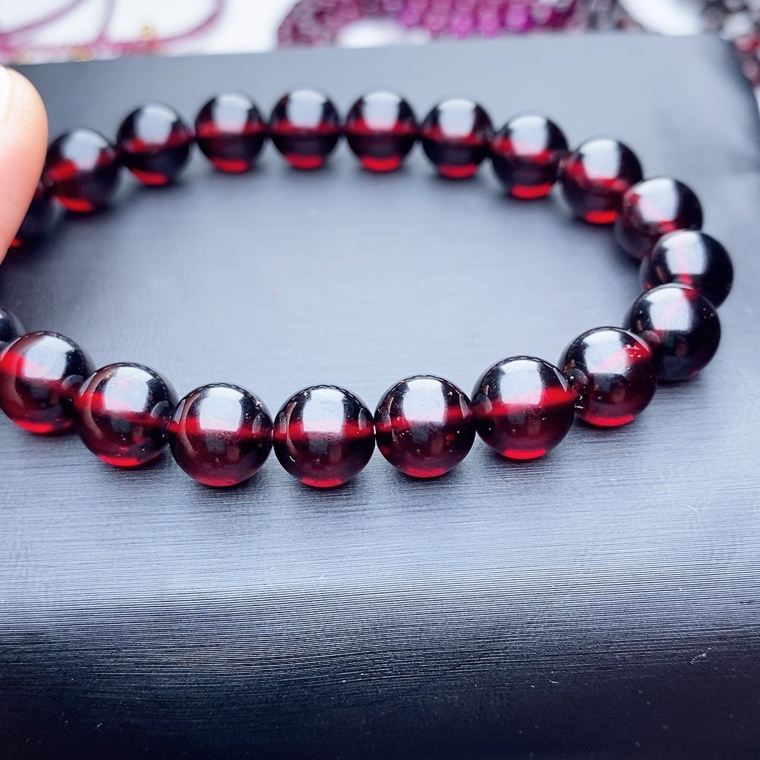 石榴石手链未镶嵌8.8