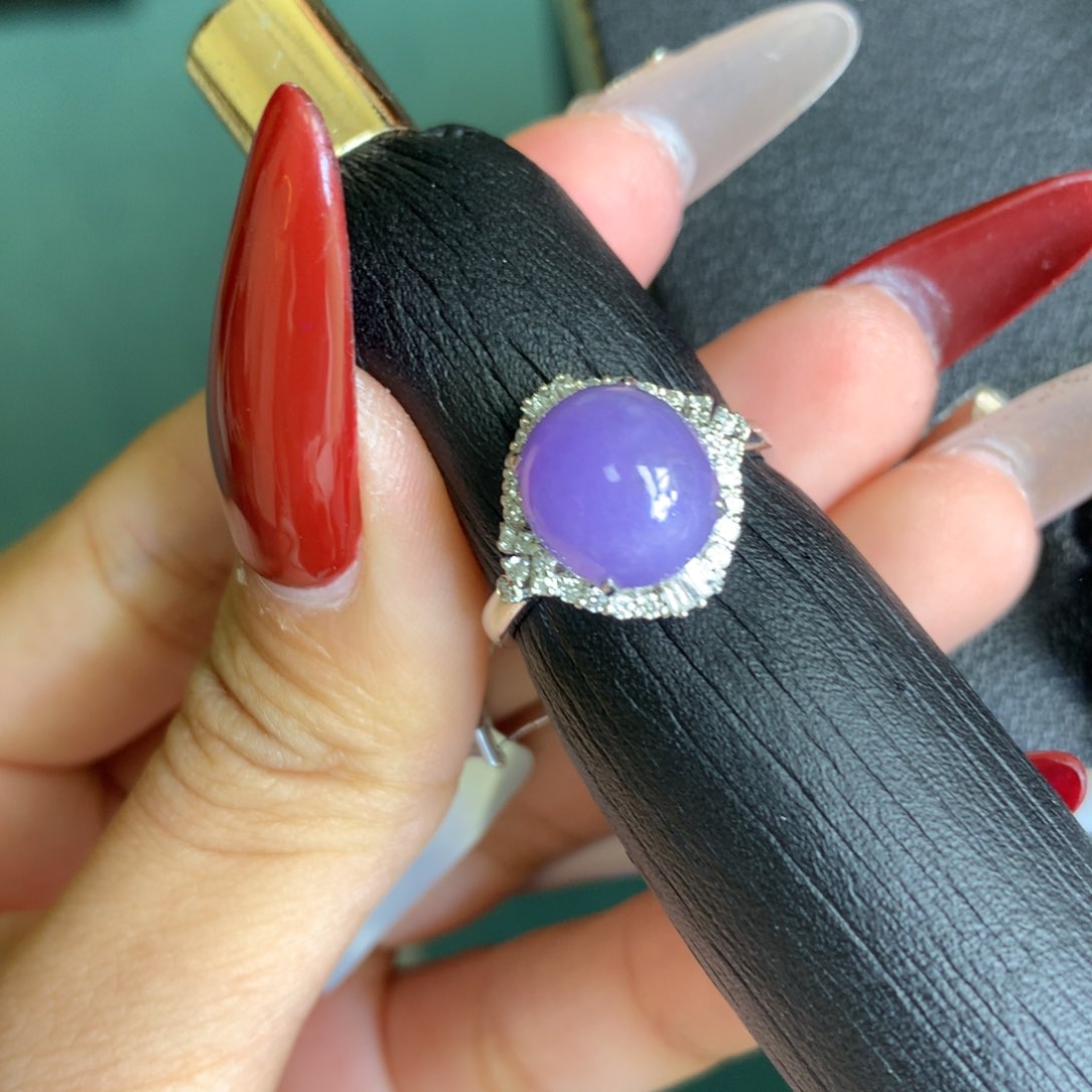 翡翠颈饰18K金镶嵌M****t天然