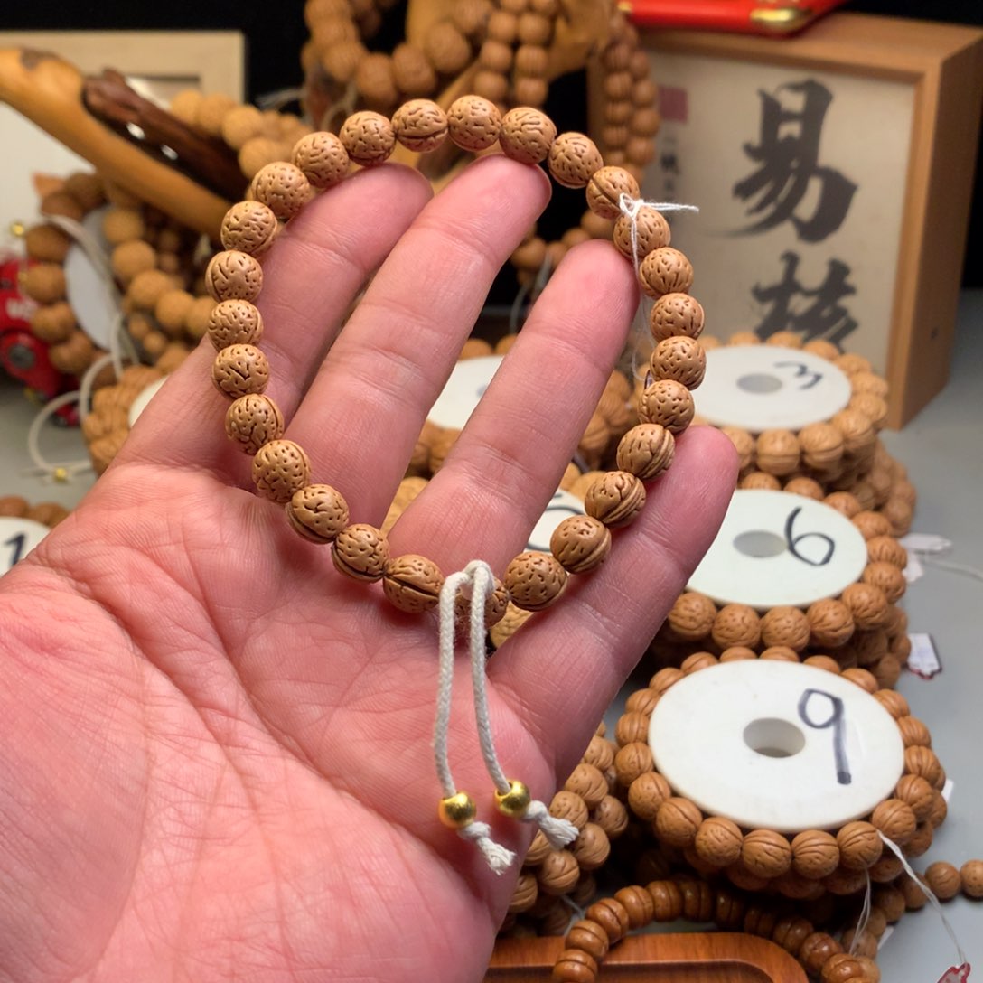 桃核手串〃***闲【憨憨】1.0小桃核手持