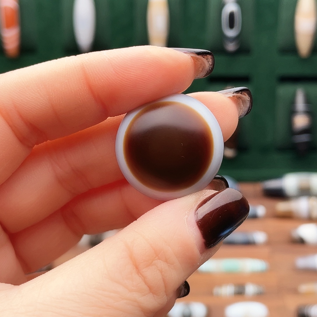 玛瑙/玉髓合金珠宝半成品