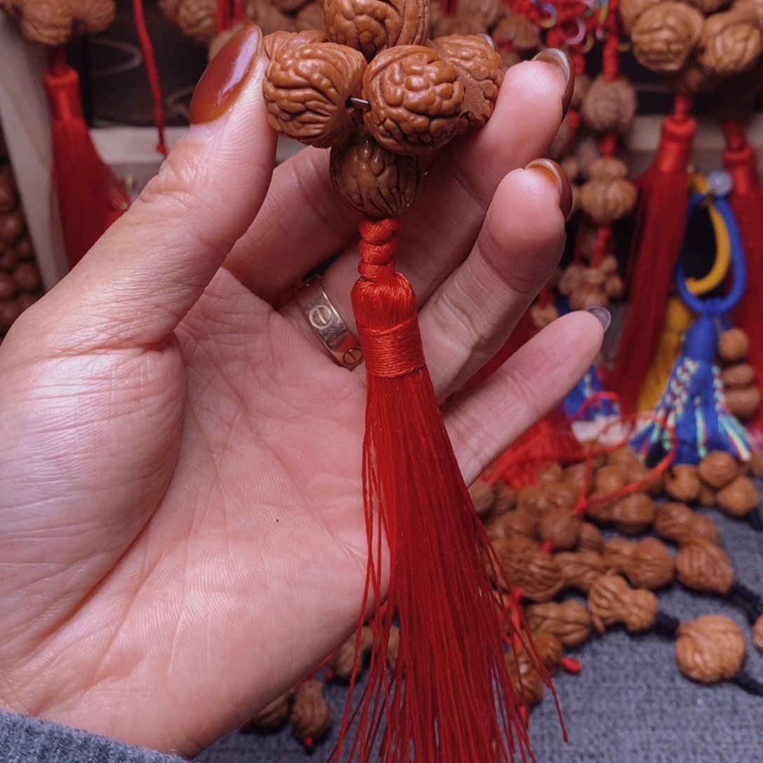 吊坠桃核龙纹桃枭