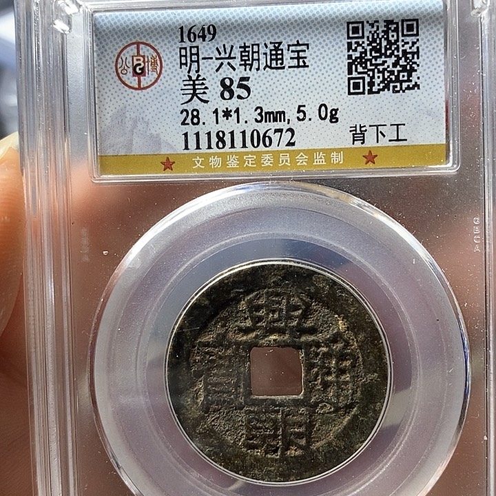 铜闻博文化兴朝通宝