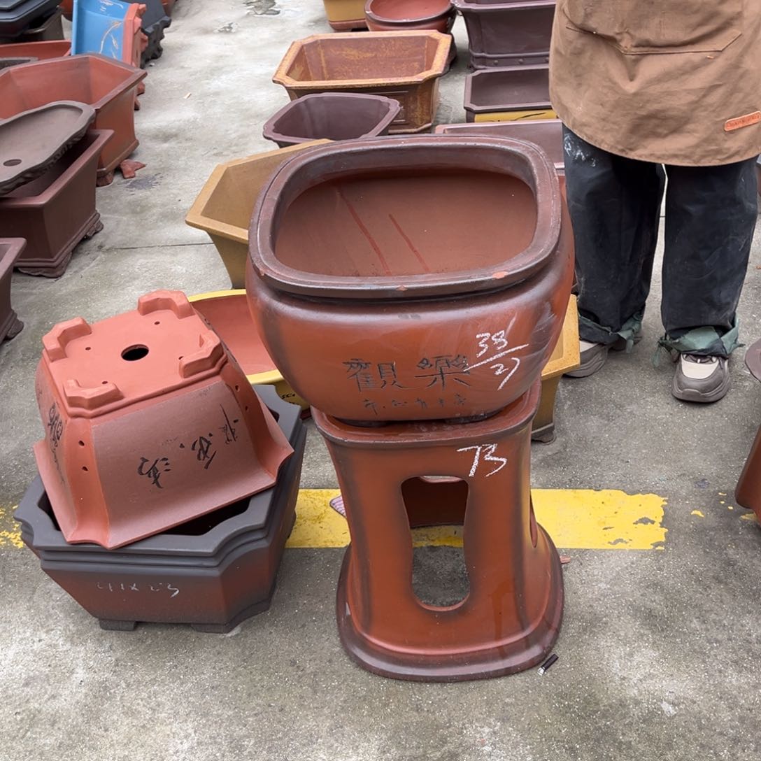 紫砂花盆盆景艺术