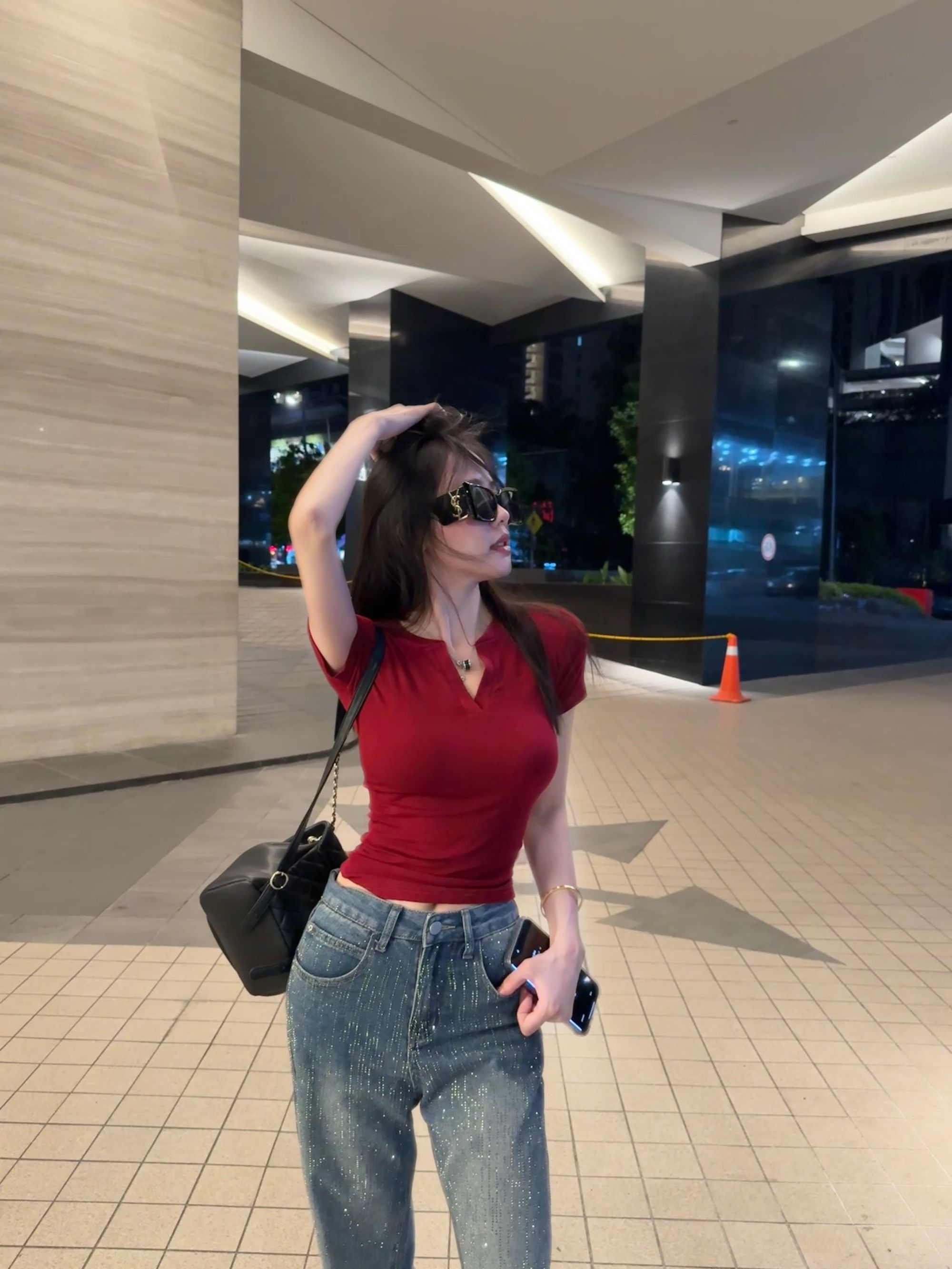 新款夏季纯欲修身辣妹显瘦百搭半开气质打底上衣
