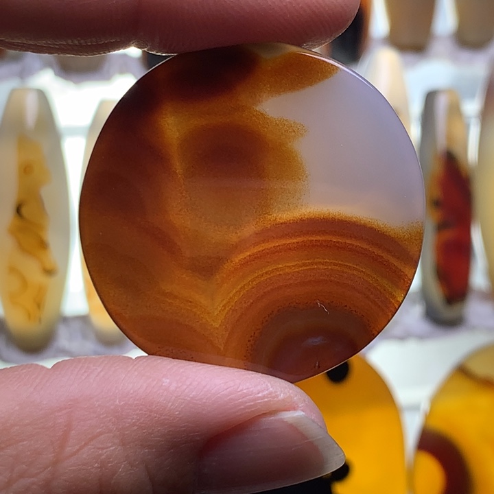 玛瑙/玉髓颈饰未镶嵌181