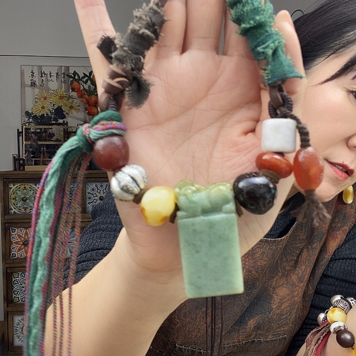 翡翠项链未镶嵌项链