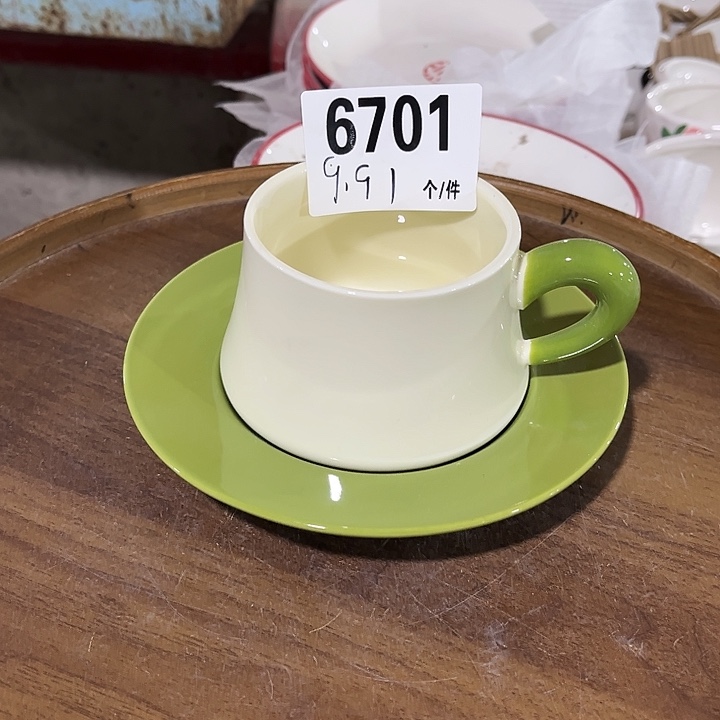 瓷微瑕外贸餐具6701