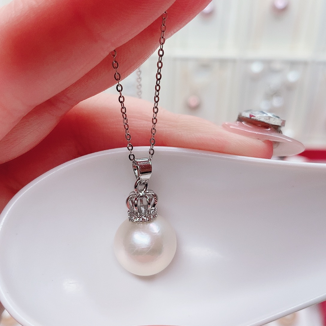 合金吊坠(赠链)淡水珍珠