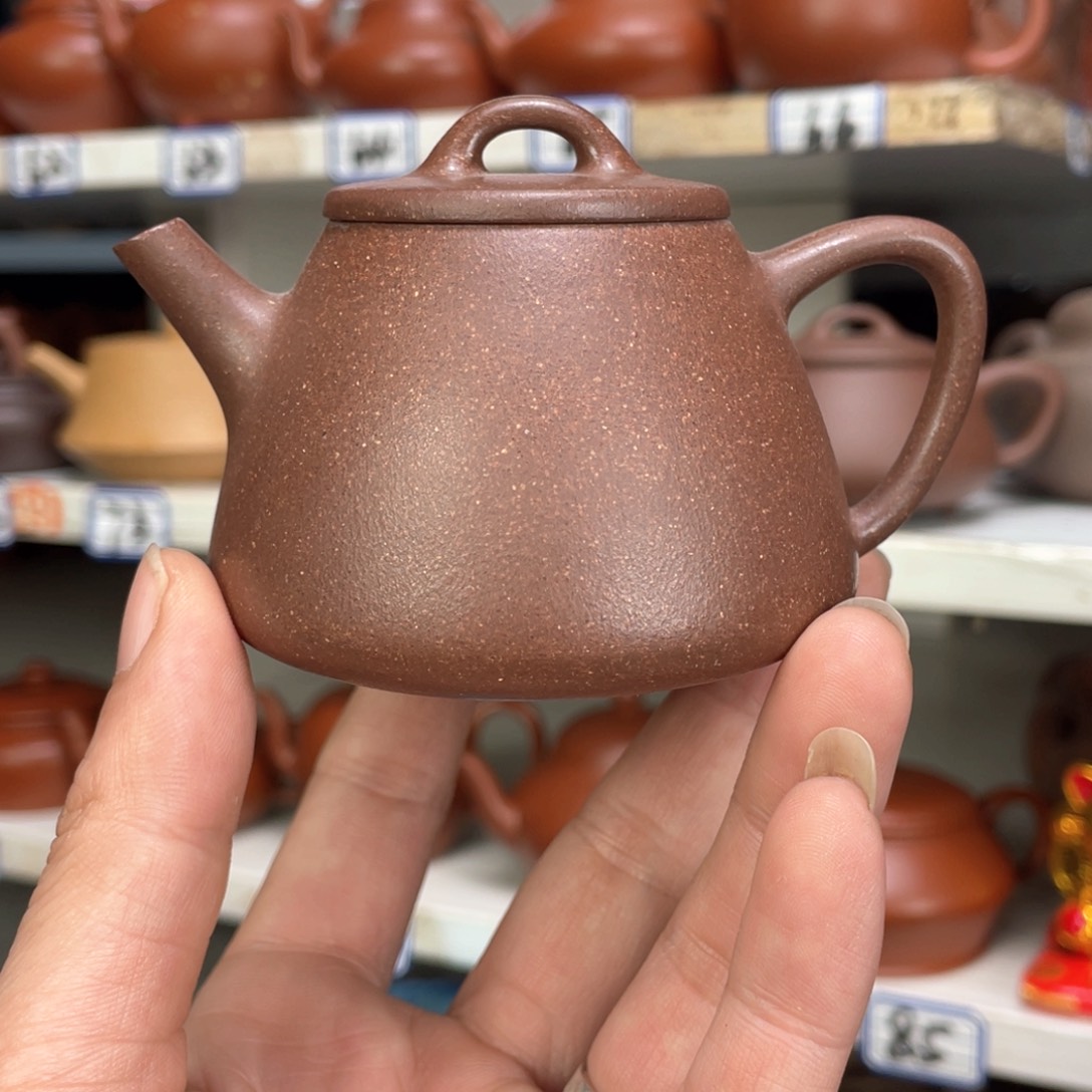 紫砂茶壶紫降全手工150毫升