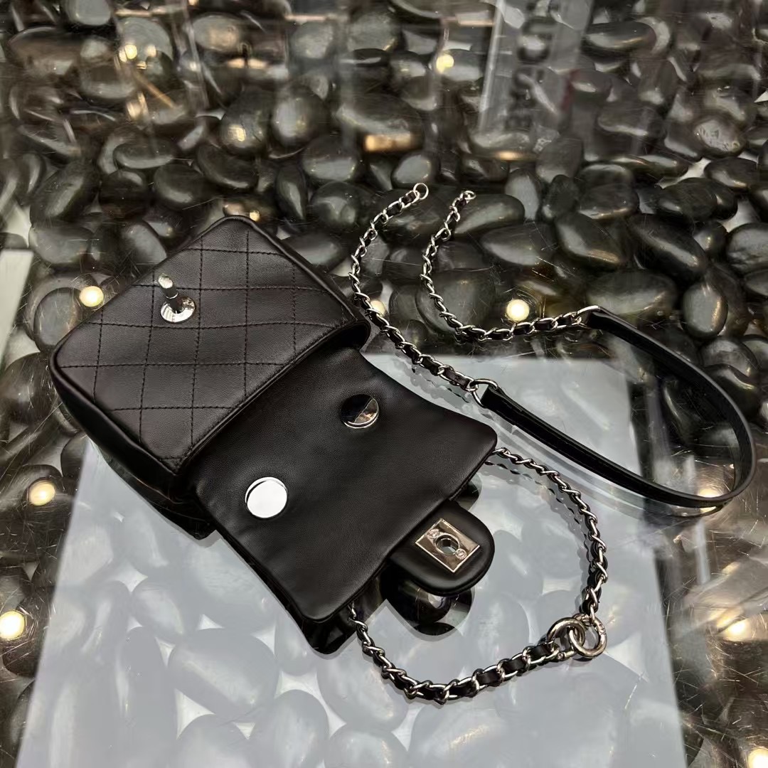 小香中古挂包原版羊皮全钢五金小可爱单肩斜挎安提帕时尚