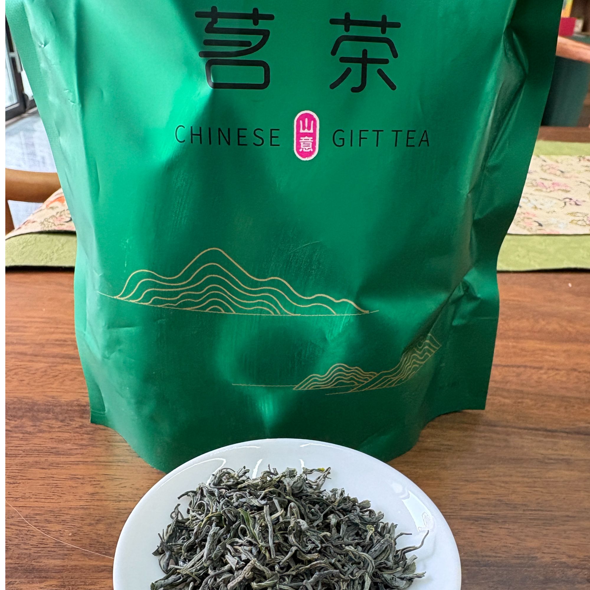 谷城盛康回龙观高山云雾绿茶2025新春炒青雨前特色口粮茶